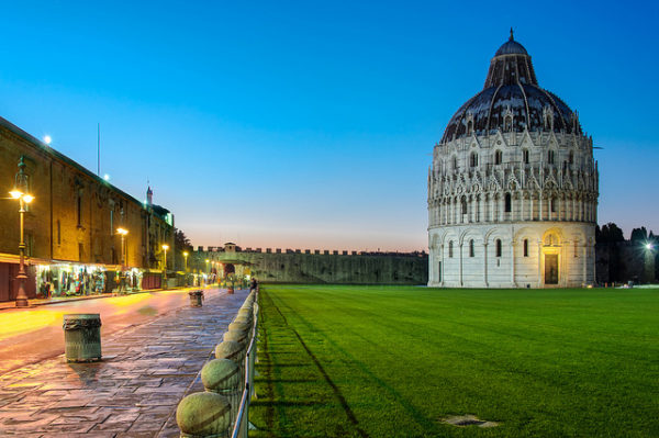 Pisa's Baptistery || creative commons photo by Steve Slater
